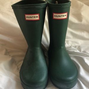Toddler/ little kids size US 8 hunter boots